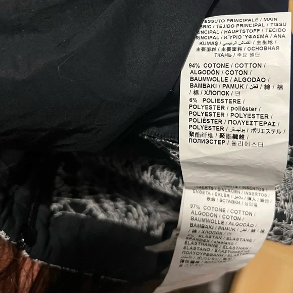 Piazza Sempione Black & White Lace A-Line Midi Skirt | Italian Designer Elegant - Picture 9 of 11